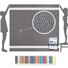 Flora Furora furora HOLIDAY Telo Mare Grande cotone 200x200 cm XXL GIGANTE | Telo Spiaggia antisabbia - Coperta Pic Nic - Pareo Asciugamano Mare spugna | Fouta Beach Towel lungo, frange angoli, Uomo Donna Ragazzi