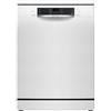 Bosch - Lavastoviglie da installazione gratuita, larghezza 60 cm, 13 servizi, silenzioso, programma rapido, terzo vassoio per posate, bianco, SMS46KW02E
