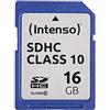 Intenso Scheda di Memoria SDHC da 16 GB, Classe 10