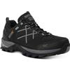 Regatta Mens Samaris III Low Walking Shoes, Scarpe da Escursionismo Uomo, Nero, 39 EU