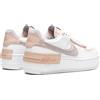 NIKE Air Force 1 Shadow, Sneaker Donna, Bianco Ametista Rosa Cenere Oxford, 44 EU