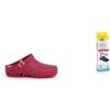 Dr. Scholl's Scholl Clog Evo Vino + Scholl Solette Antistatiche in Memory Cushion per Clog Evo - Vino/Marrone