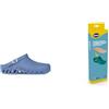 Scholl Clog Evo Azzurro Solette Anatomiche e Antistatiche per Clog Evo- Azzurro/Marrone