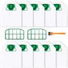 Fettwal 10 Kit Sacchetto per Sacchetti Folletto VK200 VK200s FP200 Aspirapolvere, Con 2 HEPA Filtri &1 Piccola Spazzola per La Pulizia, Per Vorwerk Folletto Ricambi Folletto
