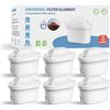 WaterJingYi Filtri, Sostituzione Per Acqua Per Bollitori Brita Filtri, Cartucce Filtranti Compatibili Con Brita Marella Plus Maxtra Pro All-In-1, Riduce Le Impurità (6)