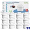 WaterJingYi Filtri, Sostituzione Per Acqua Per Bollitori Brita Marella, Cartucce Filtranti Compatibili Con Brita Maxtra+ Plus Maxtra Pro All-In-1, Riduce Le Impurità (12)