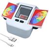 ZAKVOP Mescolatore Automatico di Carte, Mischia Carte con Batteria Ricaricabile 2000mAh, Miscelatore a Basso Rumore per Poker, Uno, Skip Bo (Bianco)