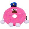 Vicyol S&D Brain Game Peluche. Bambola di Peluche de Gioco del Cervello. Peluche di Donut. Giocattolo per Videogiochi Divertente e Morbido. Regalo per Bambini per Ragazzi e Ragazze.