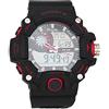 RAVEL Orologio da uomo multifunzione 5 ATM Dual TIME A