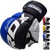 RDX MMA Guanti Grappling Arti Marziali Allenamento, Approvato da SMMAF, Maya Hide Pelle Imbottiti Guantoni, Gabbia Gloves per Kickboxing Sparring Muay Thai Sacco Boxe Combattimento, Uomo Donna
