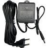 Reobiux Alimentatore di rete 12 V 2 A DC per telecamera di sorveglianza Reobiux IP/CCTV, spina UE, Nero