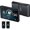 CARabc Display touchscreen premium CARabc DB601 da 6'' per moto BMW, CarPlay wireless e Android Auto, impermeabile IP68, GPS integrato, Wi-Fi 5G, supporto Siri e Google Assistant