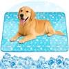 Aisuowa Tappetino Refrigerante Cane e Gatto, 2025 Cuscino Rinfrescante con Gel Solido Atossico per Cani e Gatti, Rinfrescante, Durevole, per Animali di Piccola, Media e Grande Taglia- L(55×80cm)