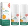 Generisch Deodorante naturale per bambini e adolescenti, deodorante roll-on per bambini, proteggere la pelle, prevenire la pelle secca, fresco e piacevole naturale (2)