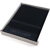 Trussardi Ribbon Coppia spugna set 1+1 ospite+asciugamano, (Black)