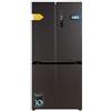Cecotec Frigorifero Americano 4 Porte Dark 490 L CoolMarket 4D 490 Dark E. 183 cm di altezza, 91 cm di larghezza, basso consumo, motore inverter Plus, Fast Cooling e Fast Freezing, Total NoFrost