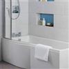 Ideal Standard Connect Air vasca da bagno con zona doccia, E113401, Connect Air bianco [Vasche da Bagno > Vasche da Bagno con Zona Doccia]