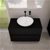 evineo ineo5 evo mobile La: 100 cm con 2 scomparti estraibili, ineo6 lavabo La: 52 cm bianco,, BE0958BM+BE0964BM+BE0932WH, ineo6; ineo5 evo [Mobili da Bagno > Mobili con Lavabo Integrato]