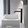 Duravit C.1 rubinetto lavabo alto XL FreshStart, C11043002046, XL C.1 nero opaco [Rubinetteria Bagno > Rubinetteria Lavabo]