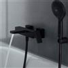 Duravit Manhattan rubinetto vasca esterno, miscelatore monocomando, MH5230000046, Manhattan nero opaco [Rubinetteria Bagno > Rubinetteria Vasca]