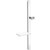 Duravit Universal asta saliscendi, con mensola, UV0600015005, Universal cromo/bianco [Rubinetteria Bagno > Doccette / Supporti]