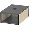 Duravit XSquare divisorio interno, con coperchio, XS994807878, XSquare acero/nero diamante [Mobili da Bagno > Accessori per Mobili da Bagno]