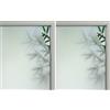 Gardinia Pellicola per finestre ad adesione statica, Privacy 50, Traslucido, Tagliabile su Misura, 100% PVC, 67,5 x 150 cm, Semi-Trasparente (Confezione da 2)