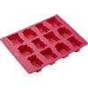 Lurch My Little Farm - Stampo in silicone per 12 mini torte, motivo: animali, colore: Rosa