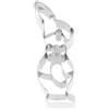 RBV Birkmann, Stampo per biscotti a forma di coniglio in abito, in acciaio inox, 2,5 × 3 × 8,2 cm, 189379