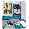 LOGOVISION Batman Batman No.1 Dad Coperta super morbida al tatto setoso - 152 x 127 cm