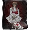 LOGOVISION Annabelle 3 Doll Poster Coperta super morbida al tatto setoso - 152 x 127 cm