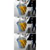 Ecoplast | Secchio 10 Litri con Manico Ergonomico e Becco, Colori Assortiti Lavanda/Bianco/Tortora, ø 27,7 (Confezione da 3)