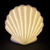 Villa d'Este Home Tivoli 1996 Conchiglia led decorativa in ceramica 11x7x11 cm, Ocean