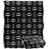 LOGOVISION Batman Keep Calm And Call Pattern Coperta super morbida al tatto setoso - 152 x 127 cm