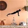 Wallity Hanah Home Elegante accessorio decorativo da parete in metallo, 60 x 30 cm, 100% metallo, spessore 1,5 mm, perfetto per decorazioni moderne per la casa e arte da parete unica