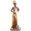 DRW Oshun orisha Maggiore in resina dipinta a mano oxum (15 cm)