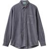 United Colors of Benetton Camicia 5HFYUQ04V, Grigio, XS Uomo