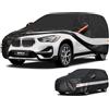 Holthly 10 strati Telo Copriauto SUV per BMW X1 E84/F48/F49/U11(2009-2025),100% copertura auto impermeabile,Telo Copri Auto per Esterno,impermeabile,protezione UV,antivento,antipolvere
