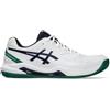 ASICS Gel-Dedicate 8 Clay, Sneaker Uomo, Bianco Mezzanotte, 41.5 EU