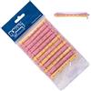 PONIK'S PROFESSIONAL - Set di Bigodini Permanenti per Capelli, 12 Pezzi, 8 mm, Ondulati Freddi con Linguette in Gomma Rotonda