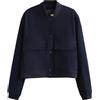 Shuanghao Uomo Primavera-Autunno Estivo Giacca Militare Comodo Varsity Giubbotto Classica-Casual Bomber-Leggero Jacket-Cappotto - Cotone Softshell Sottile Sportiva All'Aperto