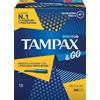 Tampax &go regular 18 pezzi