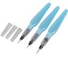 JTLB Pennello Ad Acqua Kuretake Pennello Ad Acqua per Pittura Ad Acquerello 13 × 5 × 4 3 Pezzi Penna a Pennello Ad Acqua Ricaricabile Strumento per Artigianato Artistico Pittura Ad