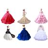 Lance Home 4 pz Moda Fatto a Mano Vestito da sposa Gonna per 29cm Bambole Casuale Stile