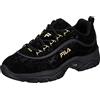 FILA Strada F Low Wmn, Scarpe da Ginnastica Donna, Nero (Black-Snake), 40 EU