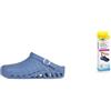 Scholl Clog Evo Azzurro Solette Antistatiche in Memory Cushion per Clog Evo - Azzurro/Marrone