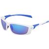 Infinite Motion Infinite Eins Bianco e Blu Occhiali da sole sportivi
