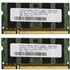 jiyaohui 2 x 2 GB di memoria Ram Ddr2 667 MHz Pc2 5300 per computer Ram Memoria 1,8 V 200 Pin Sodimm Adatto per AMD
