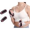 LEXICANMHS Manubri palmari da 2 pezzi con impugnature morbide, manubri da corsa con cinturino da polso per esercizi, corsa, aerobica, per principianti e bambini (0,5 kg)
