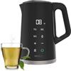 Cecotec Bollitore elettrico 1,7 Litri Thermosense 800 Neo. Potenza di 2200 W, display digitale, funzione Keep Warm, acciaio inox interno, Cool Touch e regolazione temperatura tra 40-100 °C